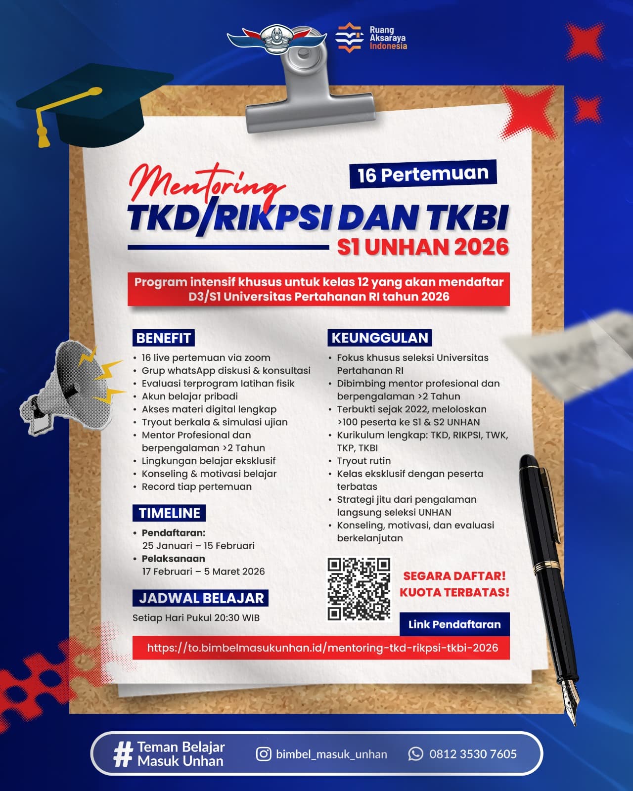 Banner Mentoring TKD & TKBI UNHAN 2026